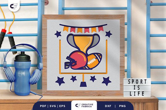 3D SVG Sports Assets for Modern Web Design