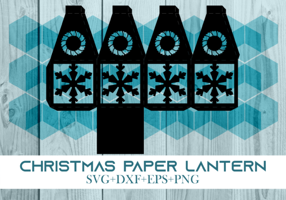 Christmas Paper Lantern Series 0412: A 3D SVG Review