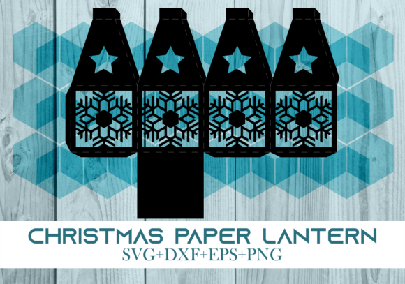 Christmas Paper Lantern Series 0495: A 3D SVG Review
