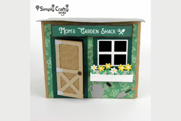 Garden Shack Box SVG: A 3D SVG for Mother S Day