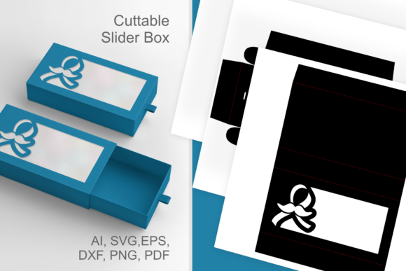 Prostate Cancer Ribbon Box: 3D SVG for Objects