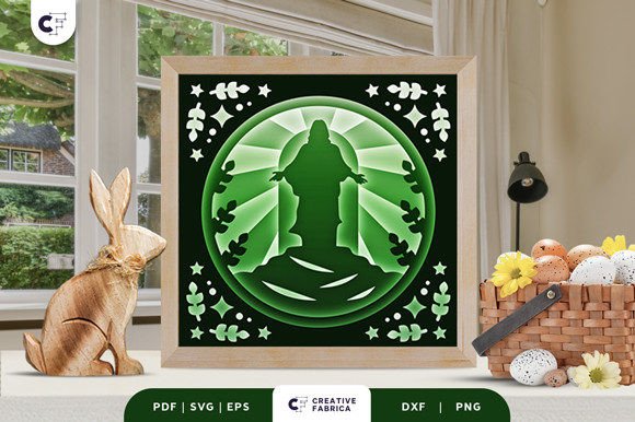 Resurrection Easter 3D Shadow Box Paper: A 3D SVG Review