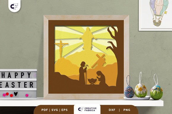 Resurrection Easter 3D SVG: A Designer's Review