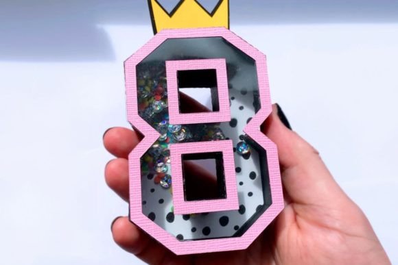 Review: 3D SVG Shaker Numbers for Birthdays